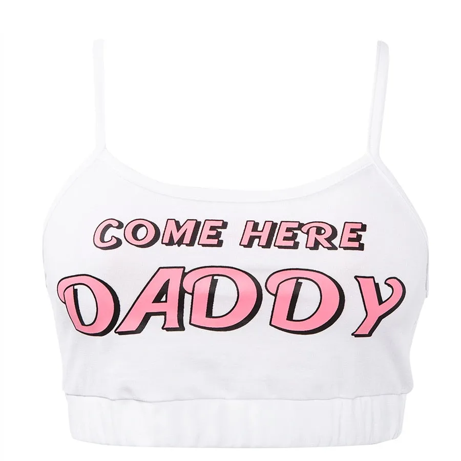 Women's Summer Cotton Cropped Top