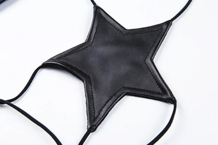 Women's Summer Sleeveless Bralette Top With Star Shape
