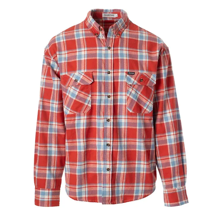Youth Cattleman Flannel- Red and Blue