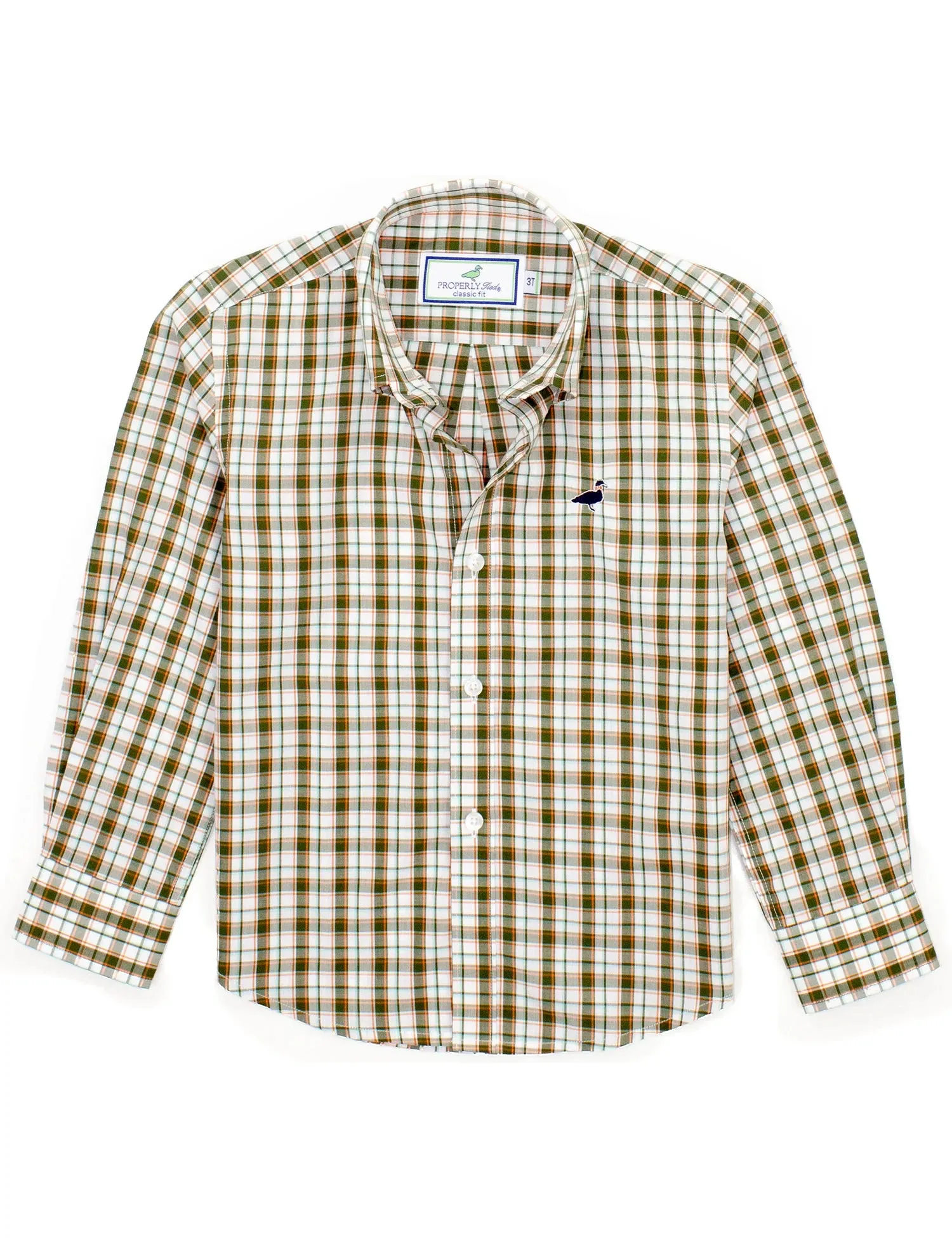 Youth Seasonal Sportshirt- Olive Grove